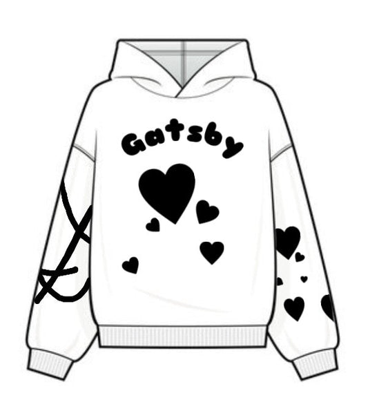 Gatsby Men's Heart Hoodie
