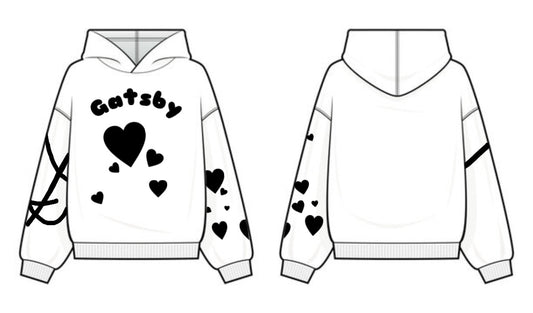 Gatsby Men's Heart Hoodie